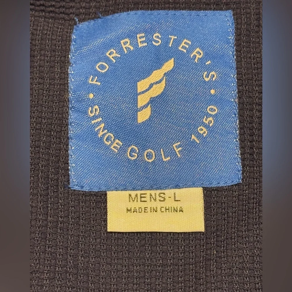 Vintage Navy Golf Windbreaker Jacket for All-Weather Comfort